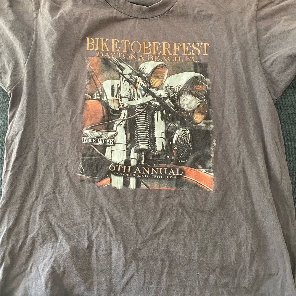 Vintage grey brown tee-shirt